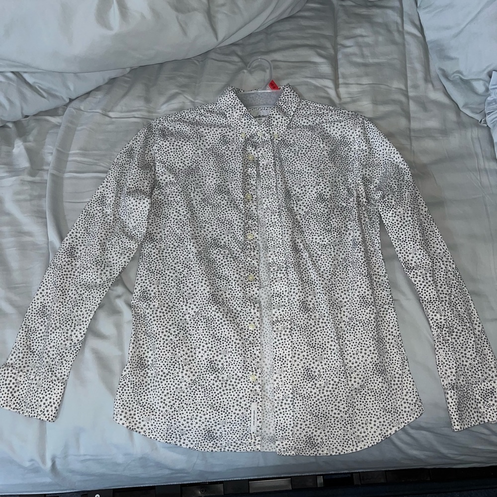 Polka Dot Men’s Button Down | M